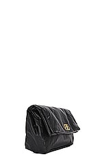 Balenciaga Monaco Clutch in Black, view 4, click to view large image.