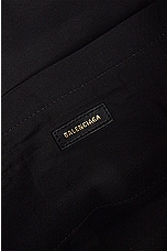 Balenciaga Monaco Clutch in Black, view 6, click to view large image.