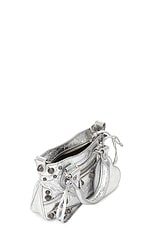 Balenciaga Neo Cagole Mini Tote Bag in Silver, view 6, click to view large image.