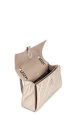 Balenciaga Crush Small Chain Bag in Stone Beige, view 5, click to view large image.