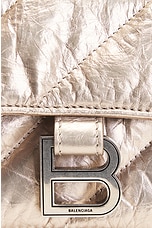 Balenciaga Crush Small Chain Bag in Stone Beige, view 8, click to view large image.