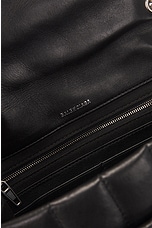 Balenciaga Monaco Mini Bag in Black, view 7, click to view large image.