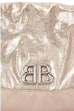 Balenciaga Monaco Small Chain Bag in Stone Beige, view 8, click to view large image.