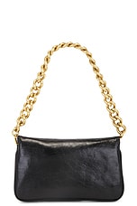 Balenciaga BB Soft Flap Small Bag in Black, view 4, click to view large image.