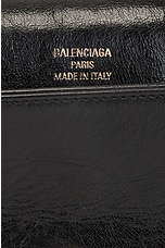 Balenciaga BB Soft Flap Small Bag in Black, view 7, click to view large image.