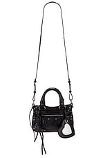Balenciaga Neo Cagole Mini Tote Bag in Black, view 1, click to view large image.