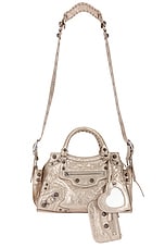 Balenciaga Neo XS Cagole Bag in Stone Beige, view 1, click to view large image.