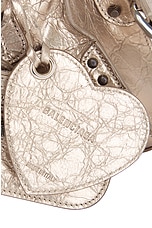 Balenciaga Neo XS Cagole Bag in Stone Beige, view 8, click to view large image.