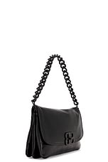 Balenciaga BB Soft Flap Medium Bag in Black, view 5, click to view large image.