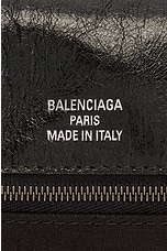Balenciaga BB Soft Flap Medium Bag in Black, view 7, click to view large image.