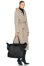 Balenciaga Leopold Rever XL Tote Bag in Black, view 2, click to view large image.