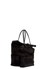 Balenciaga Leopold Rever XL Tote Bag in Black, view 4, click to view large image.