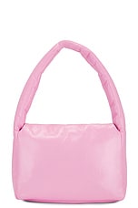 Balenciaga Monaco Small Sling Bag in Pink, view 3, click to view large image.