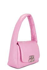 Balenciaga Monaco Small Sling Bag in Pink, view 4, click to view large image.