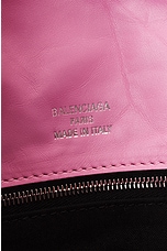 Balenciaga Monaco Small Sling Bag in Pink, view 7, click to view large image.