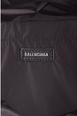 Balenciaga Monaco Medium Chain Bag in Optic White & Black, view 7, click to view large image.