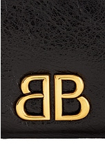 Balenciaga Monaco Bifold Wallet in Black, view 7, click to view large image.