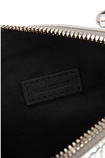 Balenciaga Le Cagole Nano Duffle Bag in Silver, view 7, click to view large image.
