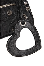 Balenciaga Le Cagole Nano Duffle Bag in Black, view 8, click to view large image.