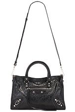 Balenciaga Le City Small Bag in Black, view 1, click to view large image.