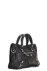 Balenciaga Le City Small Bag in Black, view 5, click to view large image.