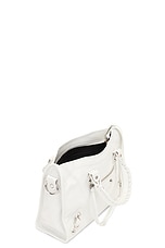 Balenciaga Le City Small Bag in Optic White, view 6, click to view large image.