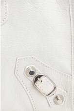 Balenciaga Le City Small Bag in Optic White, view 8, click to view large image.