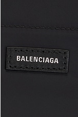 Balenciaga Monaco Medium Chain Bag in Black, view 7, click to view large image.