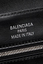 Balenciaga Leopolda Pochette Bag in Black, view 6, click to view large image.