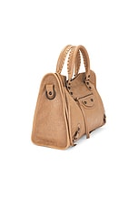 Balenciaga Le City Medium Bag in Latte, view 4, click to view large image.