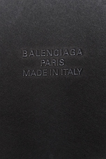 Balenciaga 9 AM Clutch in Black, view 6, click to view large image.