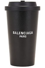 クラッチバッグ BALENCIAGA '9 AM' clutch Black Balenciaga 9AM Coffee Cup Clutch Bag | Black | FARFETCH