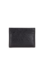 Balenciaga Le City Card Holder in Black, view 2, click to view large image.