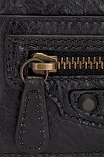 Balenciaga Le City Card Holder in Black, view 6, click to view large image.