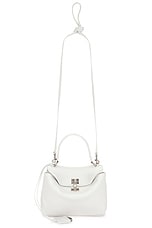 Balenciaga Rodeo Mini Top Handle Bag in Optic White, view 1, click to view large image.