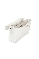 Balenciaga Rodeo Mini Top Handle Bag in Optic White, view 6, click to view large image.