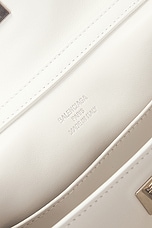 Balenciaga Rodeo Mini Top Handle Bag in Optic White, view 7, click to view large image.