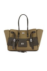トートバッグ Balenciaga Carry All Bel Air Media bag in khaki canvas Balenciaga Carry All Bel Air Media Bag In Khaki Canvas | Balardi