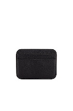 Balenciaga Cash Card Holder in Black & White, view 2, click to view large image.