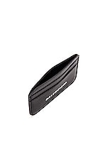 Balenciaga Cash Card Holder in Black & White, view 4, click to view large image.