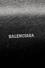 Balenciaga XS Hourglass Top Handle Bag in Black, view 7, click to view large image.