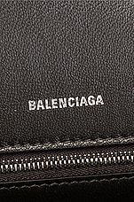 Balenciaga Small Hourglass Top Handle Bag in Dark Grey, view 7, click to view large image.