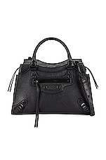 Balenciaga Small Neo Classic City Bag in Black, view 1, click to view large image.