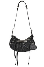 Balenciaga Small Le Cagole Shoulder Bag in Black, view 1, click to view large image.