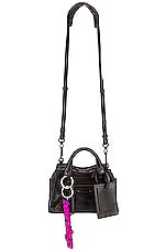 Balenciaga Mini Neo Classic City Bag in Black, view 6, click to view large image.