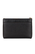 Balenciaga Cash Pouch in Black & White, view 3, click to view large image.