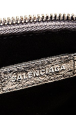 Balenciaga XS Le Cagole Shoulder Bag in Silver, view 6, click to view large image.