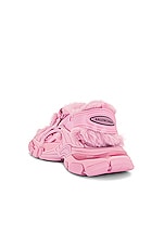 Balenciaga Strap Sandals in Pink, view 3, click to view large image.