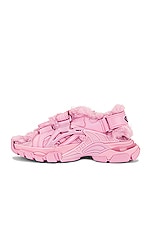 Balenciaga Strap Sandals in Pink, view 5, click to view large image.
