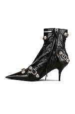 Balenciaga Cagole Bootie in Black & Aged Nickel, view 5, click to view large image.
